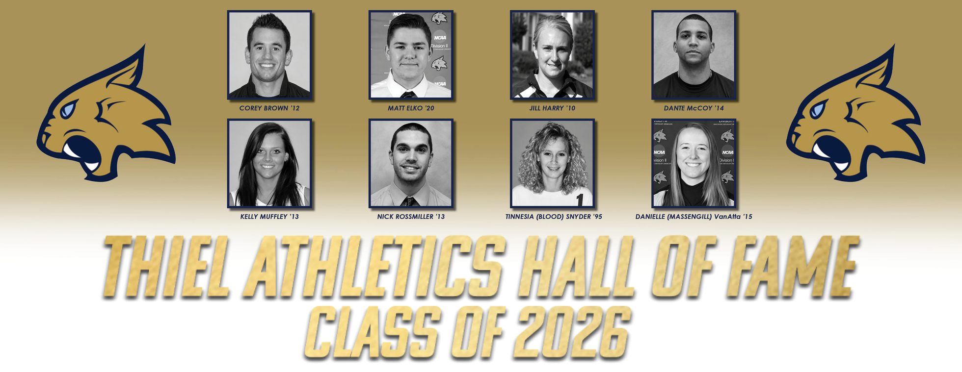 Thiel College Athletics Hall of Fame 45th Annual Induction Ceremony